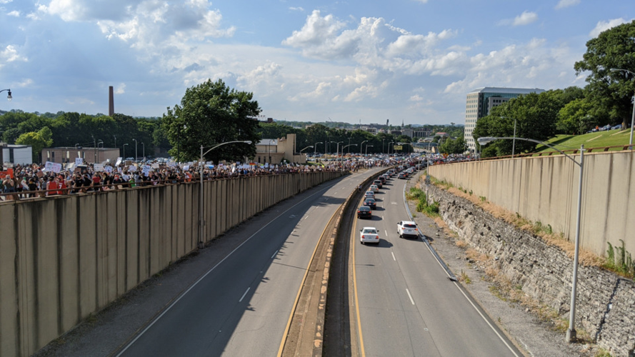 Teens Lead Thousands in Peaceful March Through Nashville