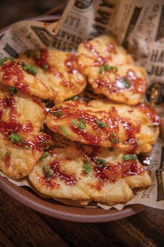 Sweet potato tempura at Fat Tiger