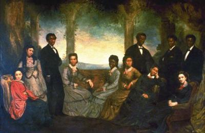 Fisk Jubilee Singers at the Court of Queen Victoria