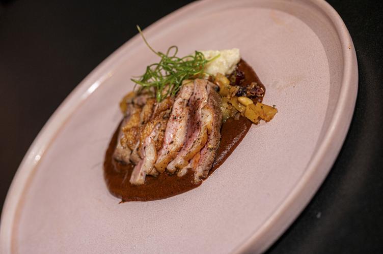 Julio Hernandez's winning dish at Iron Fork 2024