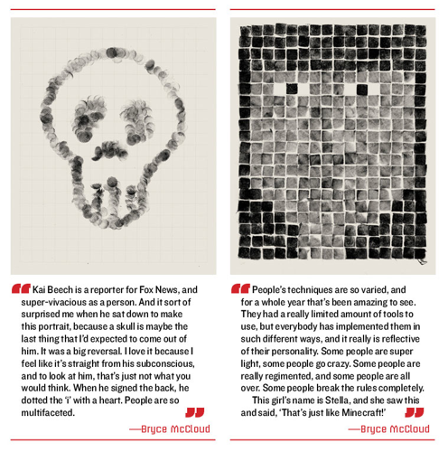 Bryce McCloud's visionary public art project elevates the selfie to a citywide self-portrait