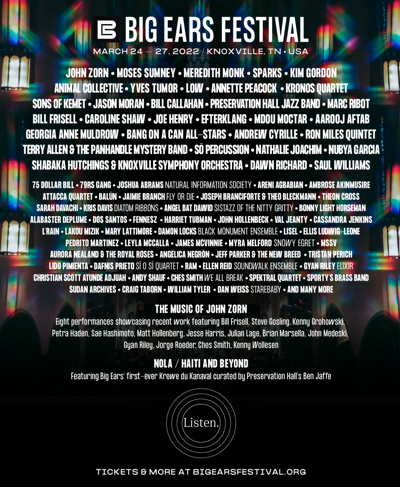 Big Ears 2022 Announce