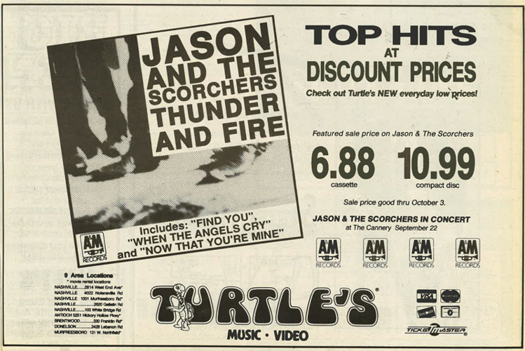 In 1989, Nashville's rock scene was on the verge of a breakthrough that never came