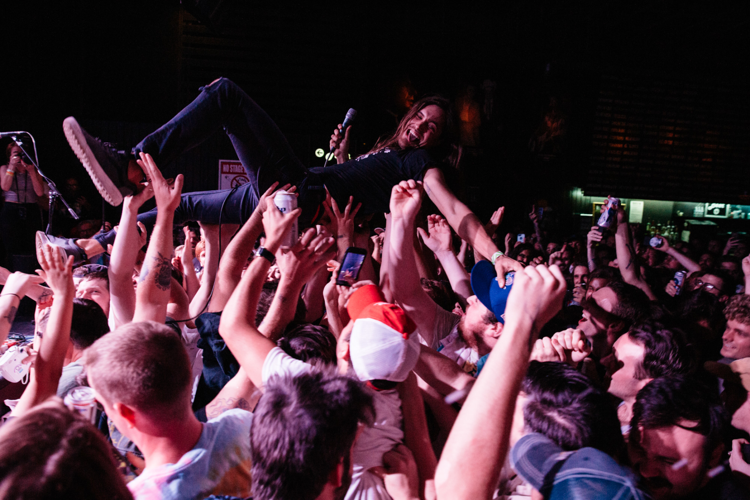 Hometown Heroes Diarrhea Planet Take a Triumphant Bow at Exit/In