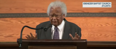 Watch: James Lawson Eulogizes John Lewis, Remembers the Movement in Nashville