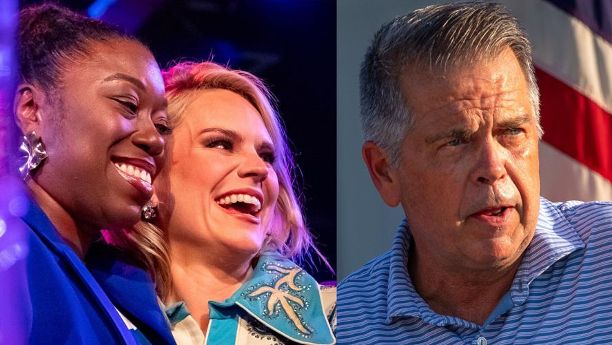 From left: Charlane Oliver, Aftyn Behn and Bo Mitchell