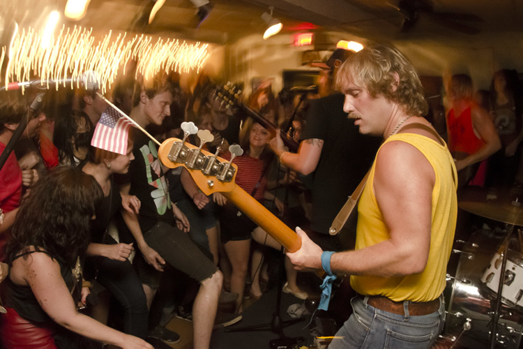 King Tuff w/Natural Child and Birdcloud at VFW Post 1970, 7/12/12