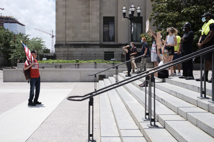 Dozens of Black Lives Matter Demonstrators Arrested at Capitol