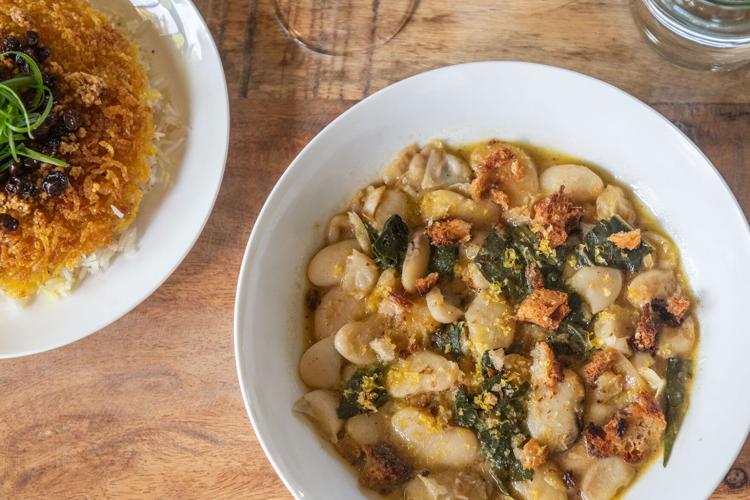 Peruvian lima beans at Lou