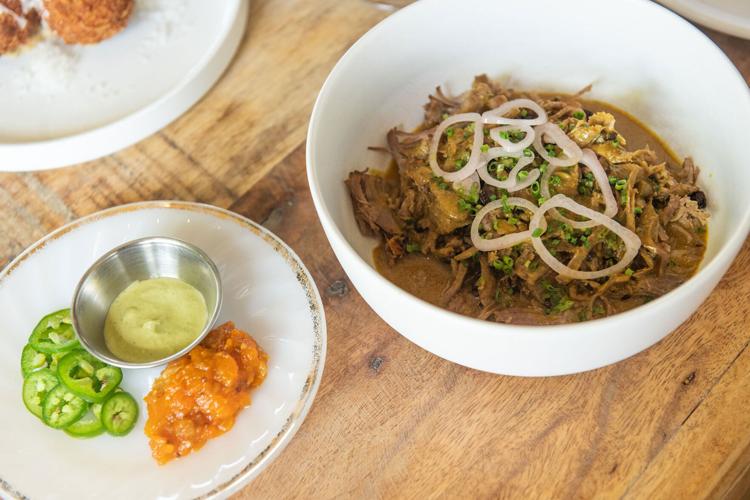 Braised Lamb and curry at Lou Nashville