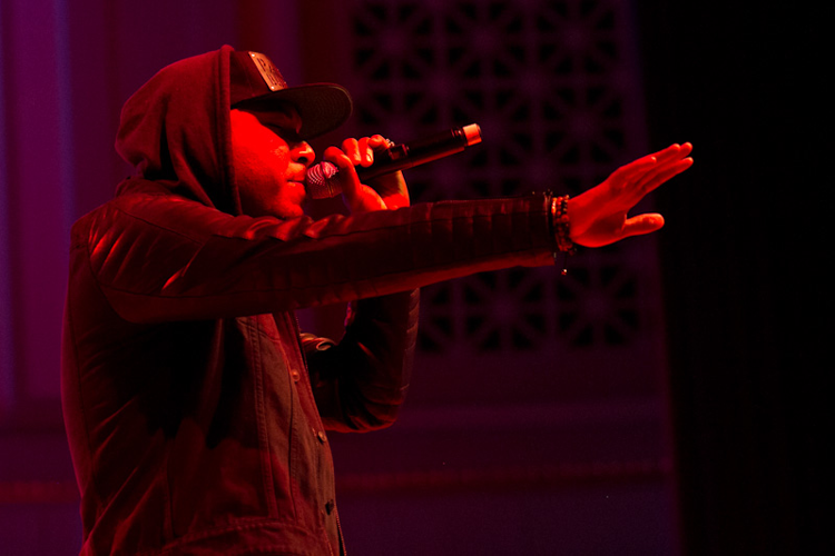 Kendrick Lamar w/Chancellor Warhol at War Memorial Auditorium, 11/4/12