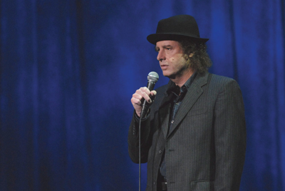Comedian Steven Wright talks funny about being funny