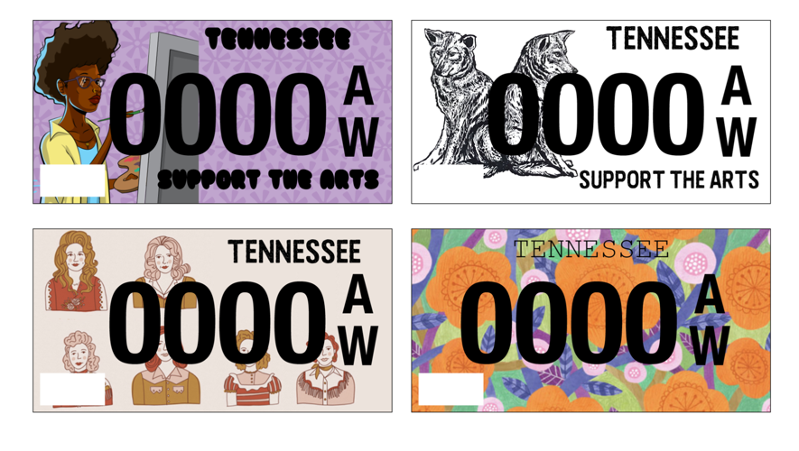 We Redesigned the Speciality License Plates That Support the Arts