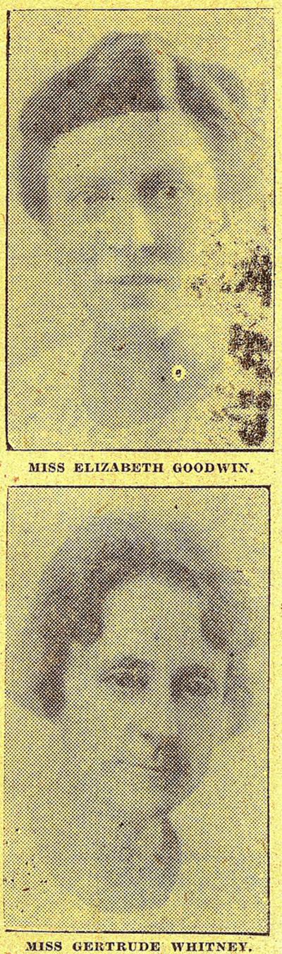 Gertrude Whitney and Elizabeth Goodwin