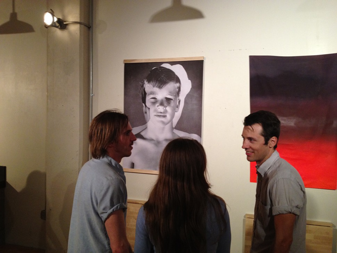 Art by Emily Clayton & Nina Mayer at Brick Factory