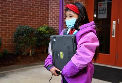 Inglewood Elementary student