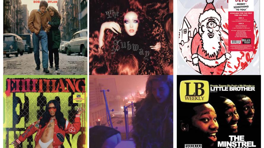 collage of album art from RSD Black Friday special releases in 2025