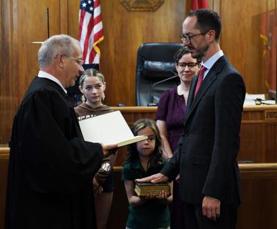 Freddie O'Connell is sworn in as mayor, Sept. 25, 2023