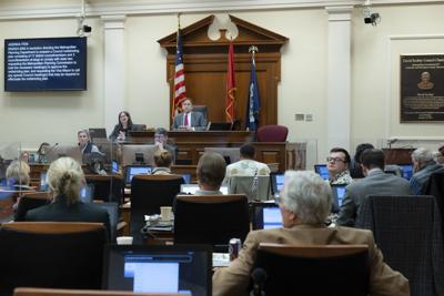 Metro Council chambers, March 2023