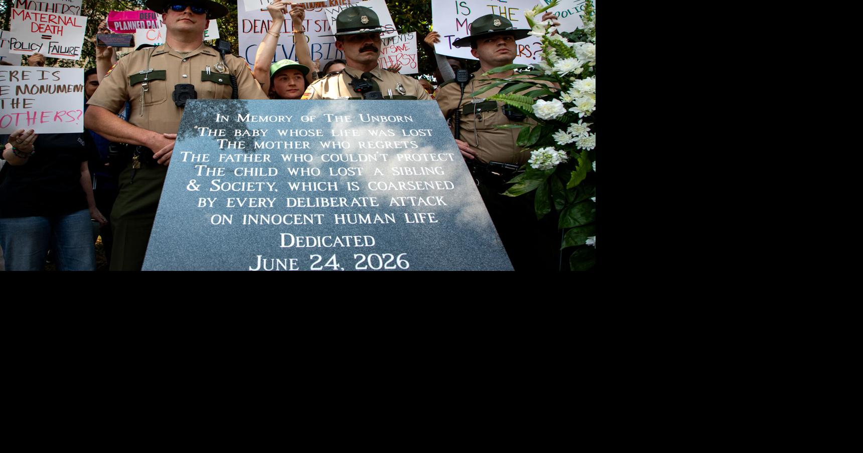 Tennessee Erects ‘Monument to the Unborn' on Capitol Grounds
