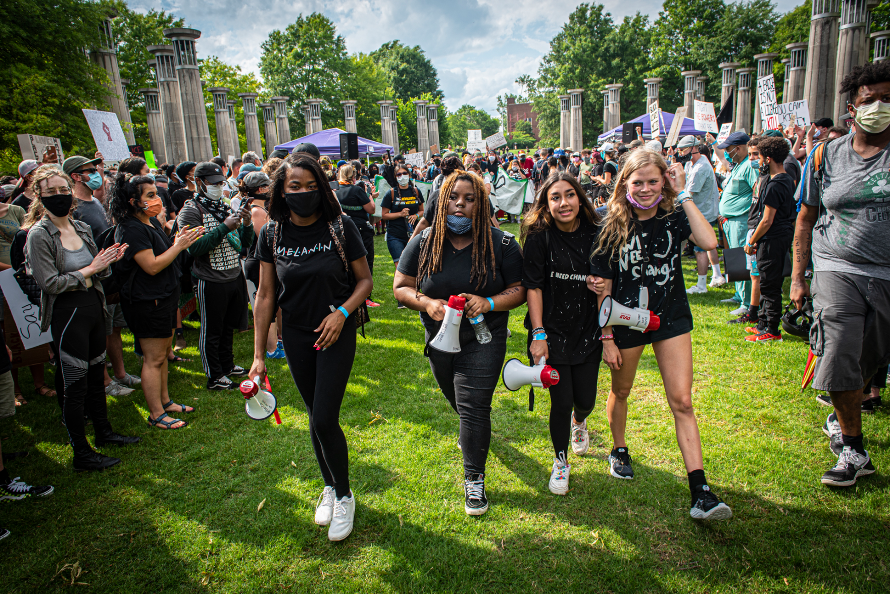 Scenes From the Teens for Equality Rally in Downtown Nashville