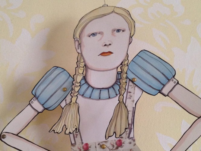 Paper Dolls, Mod Podge and Nerdery: A Studio Visit with Janet Lee