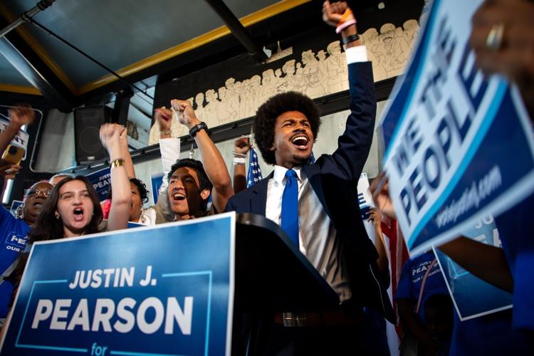 State Rep. Justin Pearson kicks off his congressional campaign, Oct. 11, 2025