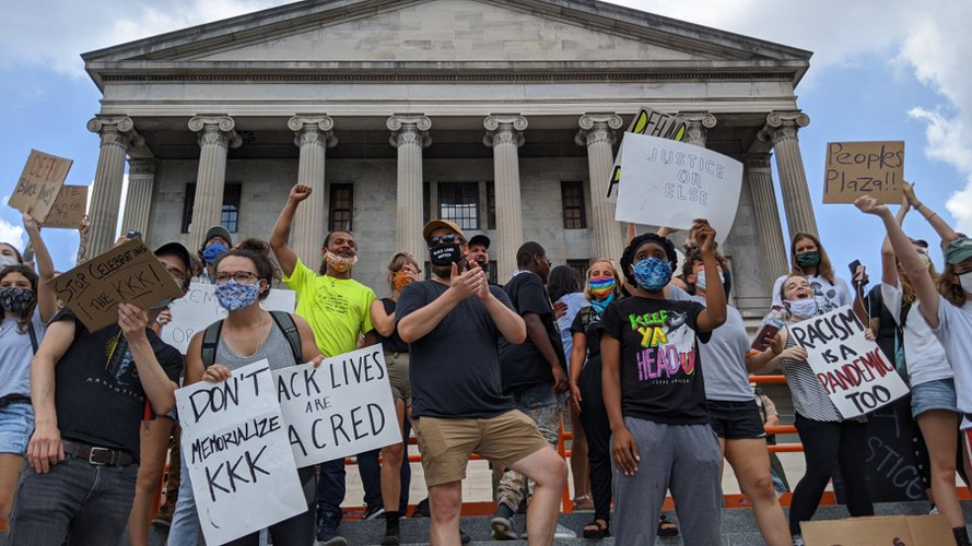 Protesters Reflect on Arrests, Occupation After Vote to Move Forrest Bust