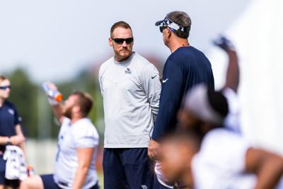 Titans offensive coordinator Todd Downing