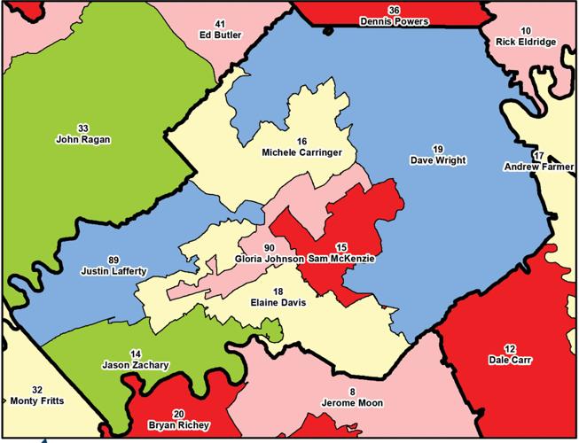 Knox County's state House districts