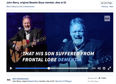 Dialing AOL: Beastie Boy John Berry Dead, Not Country Singer John Berry