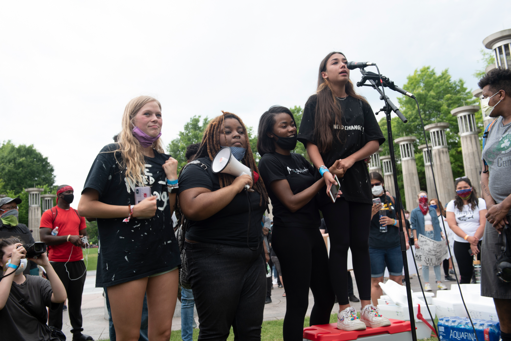 Scenes From the Teens for Equality Rally in Downtown Nashville