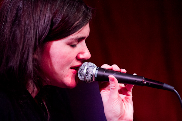 Sharon Van Etten, Jasmin Kaset & Julianna Barwick at The 5 Spot, 1/22/11