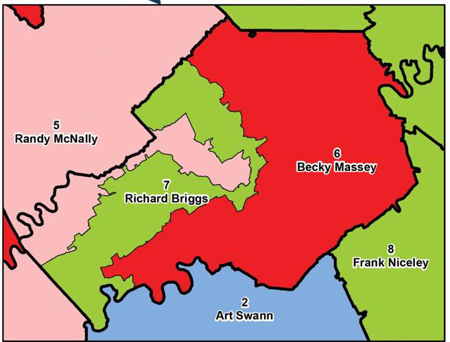 Knox County's state Senate districts