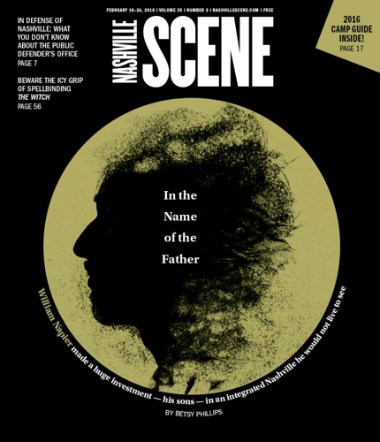 William Napier made a huge investment — his sons — in an integrated Nashville he would not live to see
