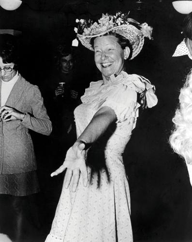 Minnie Pearl at the Opry in the 1970s