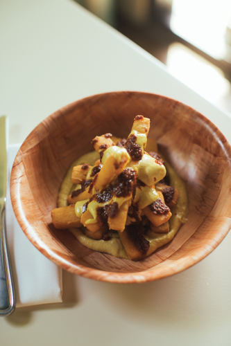 Tandy Wilson Settles in at His Brand-New Mop/Broom Mess Hall