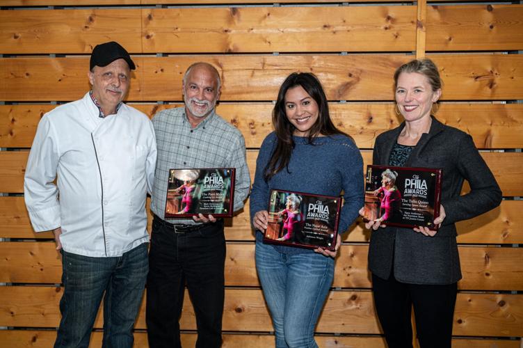 Phila Award winners Mark Dickerson, Kevin Miehlke, Adrianne Wright and Signe Anderson