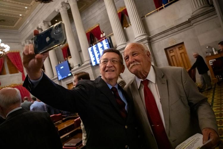 Lawmakers on the final day of the legislative session, April 23, 2026