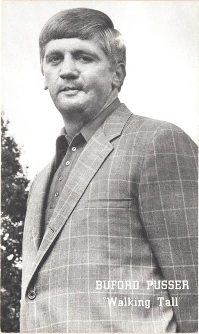 Black-and-white photo of Buford Pusser