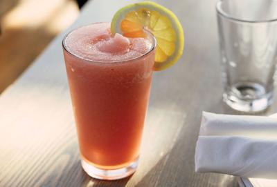 Campari Lemonade at Nicky’s Coal Fired BON 2022