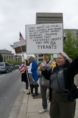 Nashville Tea Party at Legislative Plaza