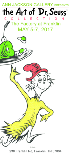 Ann Jackson Gallery presents The Art of Dr. Seuss