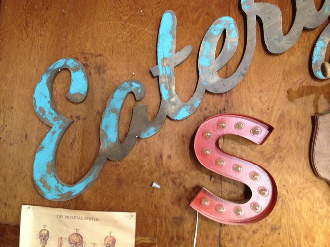 Studio Visit: Luke Stockdale's Sideshow Sign Company