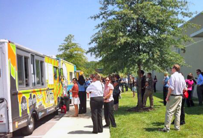 Food Truck Tuesday Proves a Hit at Second Harvest