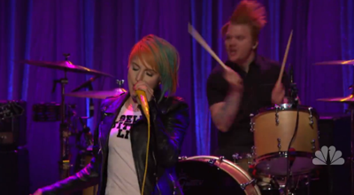 Watch Paramore Play 'Ain't It Fun' on <i>Seth Meyers</i>