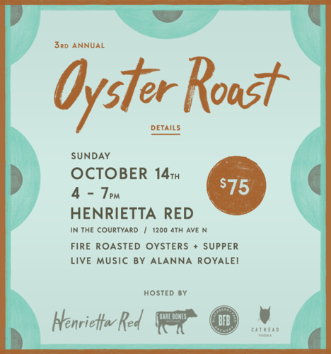 Enjoy Some Roasted Bivalves at Henrietta Red