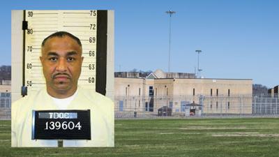 Tony Carruthers photo via Tennessee Department of Correction; Riverbend Maximum Security Institution photo by Daniel Meigs