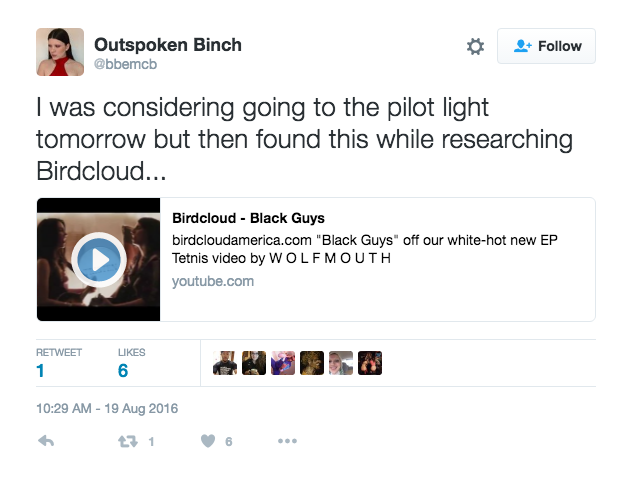 Knoxville Hater Pushes Nationwide Ban on Birdcloud