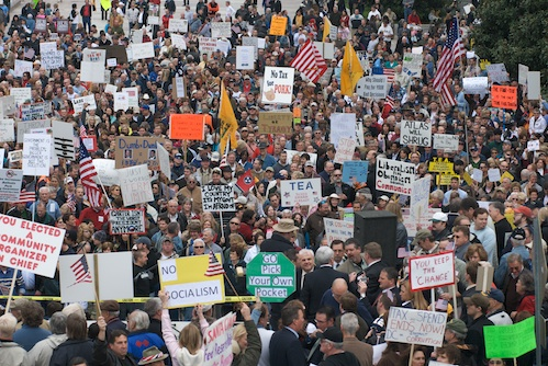 Nashville Tea Party at Legislative Plaza